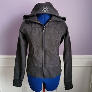 Lululemon scuba hoodie in charcoal gray